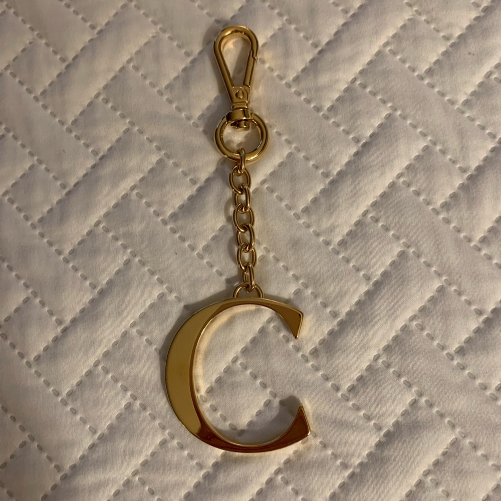 D&B “C” Monogram Pendant keychain